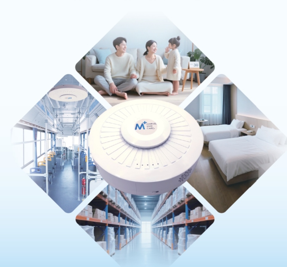 Marvel Sani.Care® 空气消毒机在办公室、酒店、学校等多种场景的应用